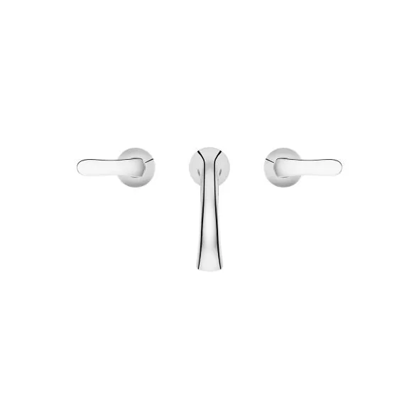 6-23/32" Metal Polished Chrome 2-Handle Weller Series Widespread Bathroom Faucet | PPFLG49WR0C