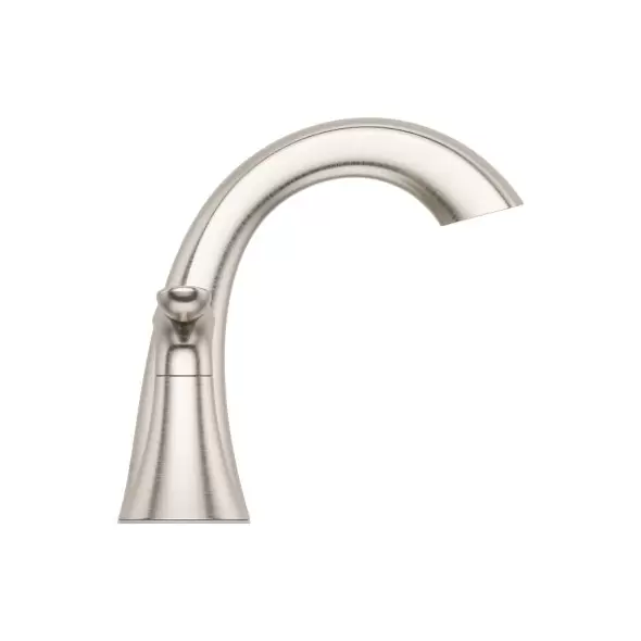 6-23/32" Metal Brushed Nickel 2-Handle Weller Series Widespread Bathroom Faucet | PPFLG49WR0K