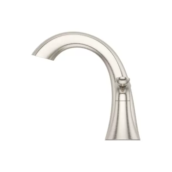 6-23/32" Metal Brushed Nickel 2-Handle Weller Series Widespread Bathroom Faucet | PPFLG49WR0K