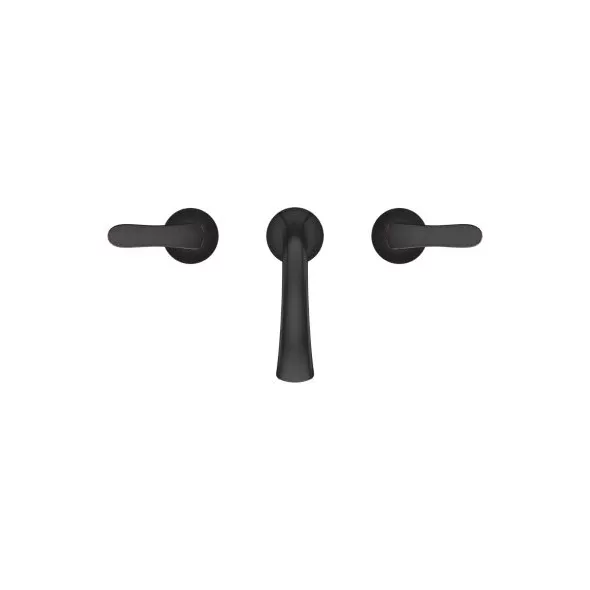6-23/32" Metal Tuscan Bronze 2-Handle Weller Series Widespread Bathroom Faucet | PPFLG49WR0Y