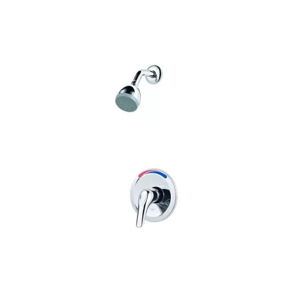 1/2" NPSM 2-19/32" Zinc Polished Chrome Standard 1-Handle Pfirst Series Shower Only Trim | PPFLG890200