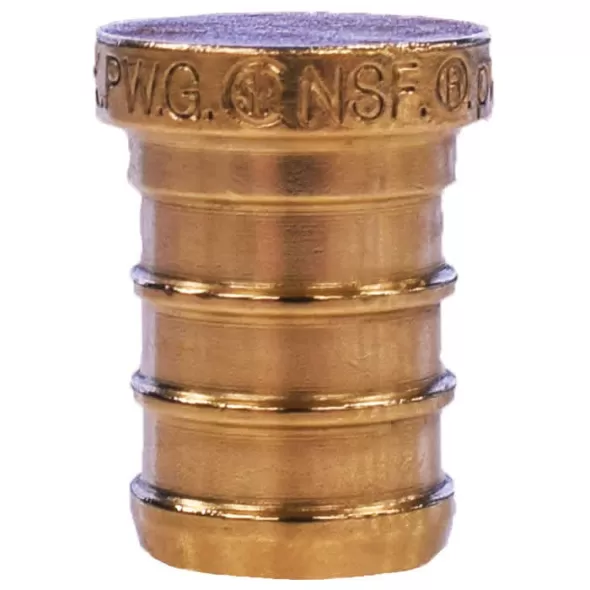 1/2" PEX Lead-Free Brass Plug | PXFP005B