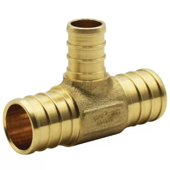 2" x 2" x 1" PEX Lead-Free Brass Reducing Tee | PXFT249B