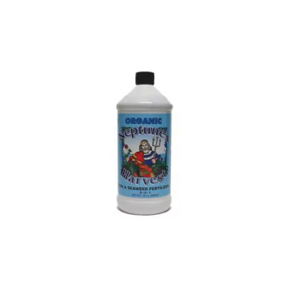 1 qt Liquid Organic Fish/Seaweed Blend Fertilizer