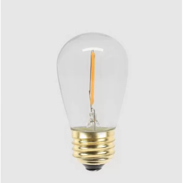 1 W E26 Medium S14 COB Classic 12 V Dimmable Filament LED Lamp | PATPPLEDS1412PW