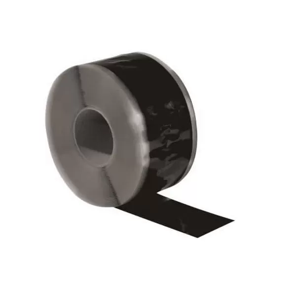 25' x 3" x 0.03" EPDM Black Peel and Stick Roll Seam Tape | PNXSEAMTAPE