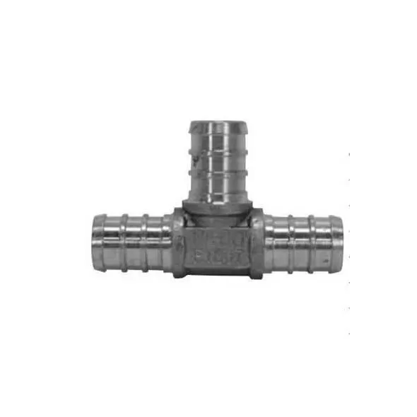 3/4" PEX Lead-Free Brass Insert Tee | PXFT007B