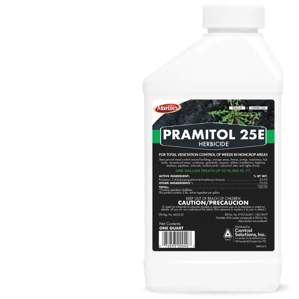 1 qt Liquid Aromatic Solvent Yellow to Amber 6.65 pH Pramitol 25E Herbicide | QUP82000040