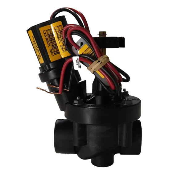 1" NPT Glass-Filled Nylon 20 - 200 psi 100PEBIVM Series with Smart Solenoid Irrigation Valve | RBC100PEBIVM