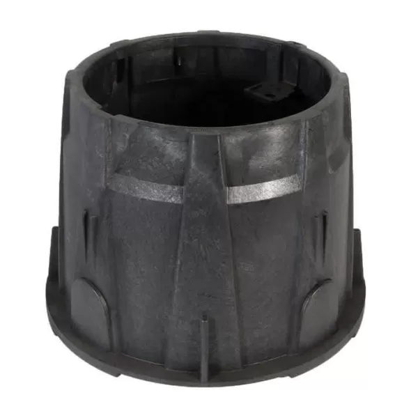 10" x 10.2" Round Black Irrigation Control Valve VB with Lid Valve Box | RBGVB10RNDBL