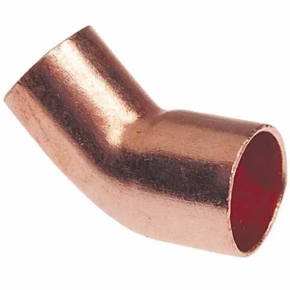 1-1/2" Solder Cup Copper 606-2 Series 45 Degrees Street Elbow | SFC45ST015