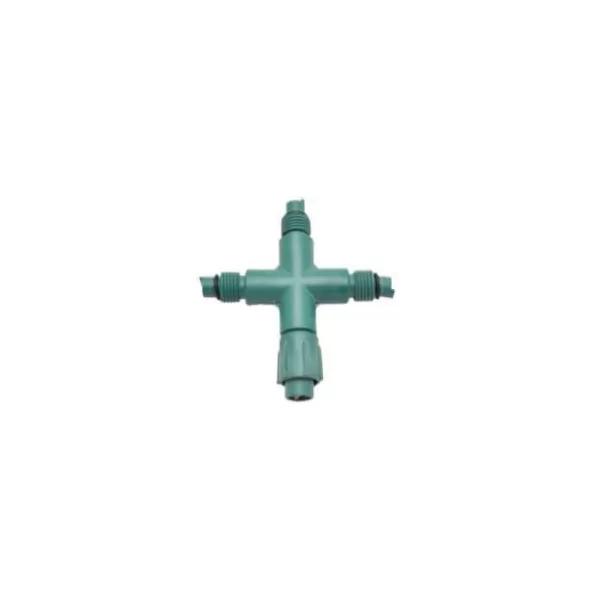 Green 4-Way X-Connector | SRCC05027