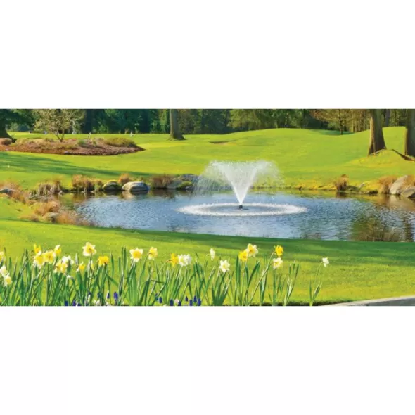 1 Gallon Liquid Blue 1 Acre Coverage Pond Dye | SSCAQUABLUESEL