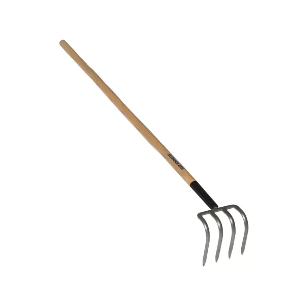 54" Hardwood Handle 4-Prong Potato/Refuse Hook | STR42256