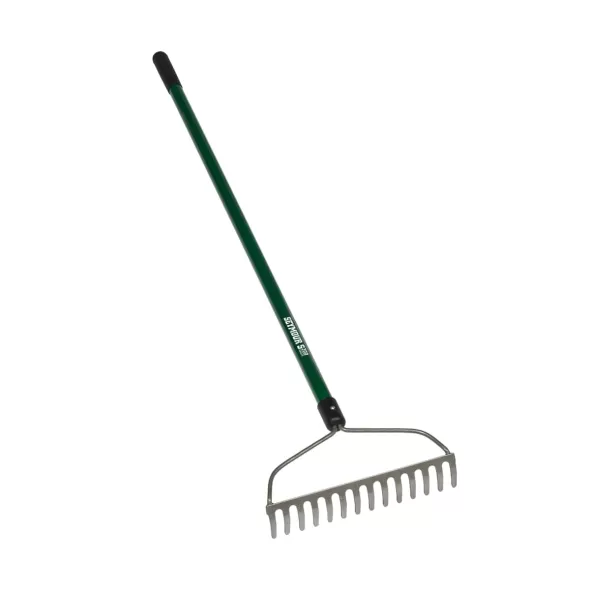 48" Fiberglass Handle 14 Tines Bow Rake | STR42364