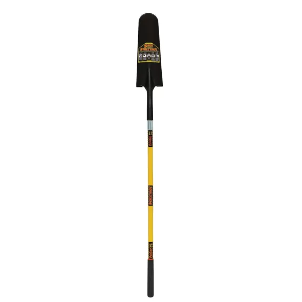 16" Blade 48" Handle Drain Spade Shovel | STR49589