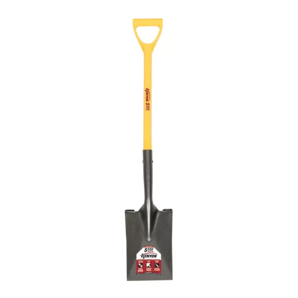 7" x 12" Blade 28" Handle Garden Spade Shovel | STR49654