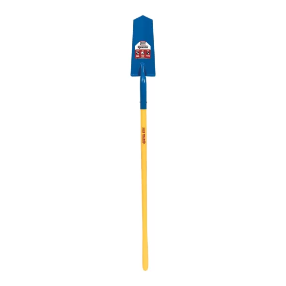 14" Blade 48" Fiberglass Core Handle Closed Back Drain Spade | STR49666