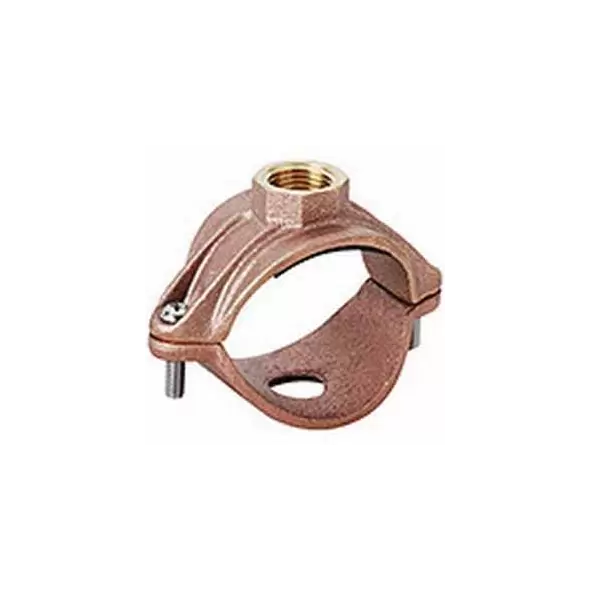 2" x 2" x 1" Threaded Brass B509 C85710 Saddle Tee | STZ2X1