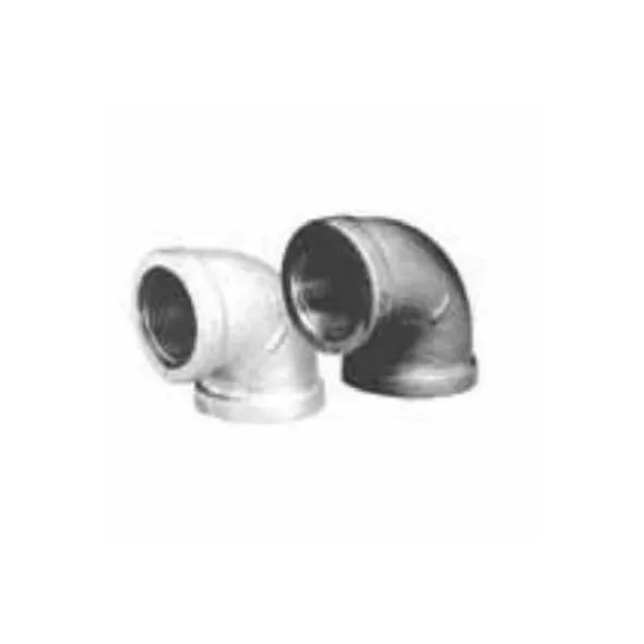 1-1/2" FNPT Black Malleable Iron 90 Degrees Elbow | TFB90F015