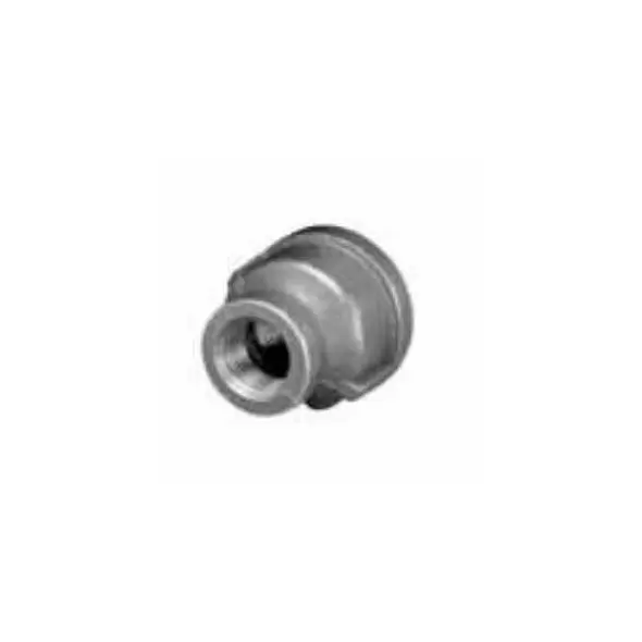1-1/4" x 3/4" FNPT Black Malleable Iron Reducing Coupling | TFBBR167
