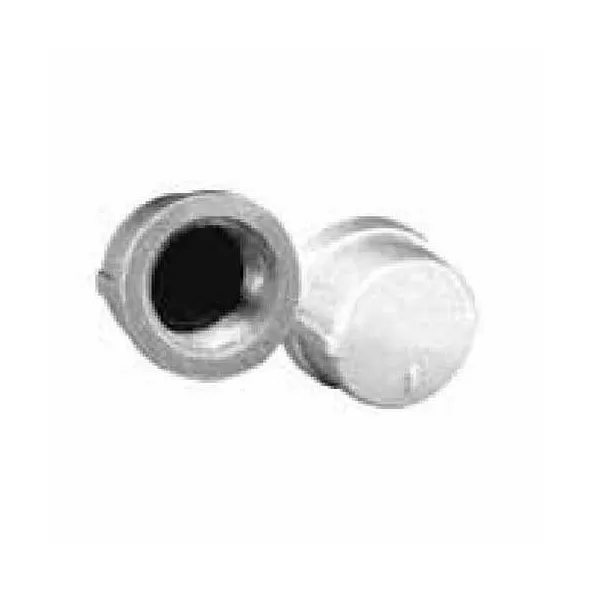 1-1/2" Female Threaded Black Malleable Iron Cap | TFBC015