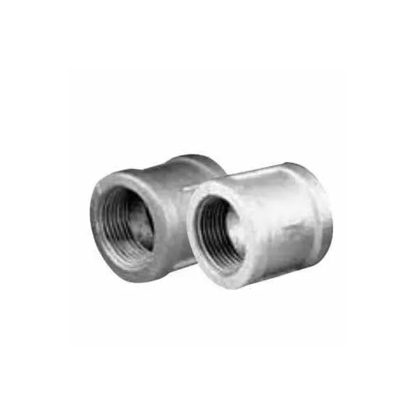 1-1/2" FNPT Black Malleable Iron Banded Coupling | TFBCP015