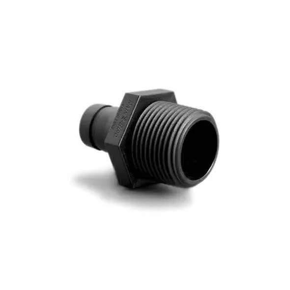 3/4" MPT x Compression Plastic Straight Adapter | RBLMDCF75MPT
