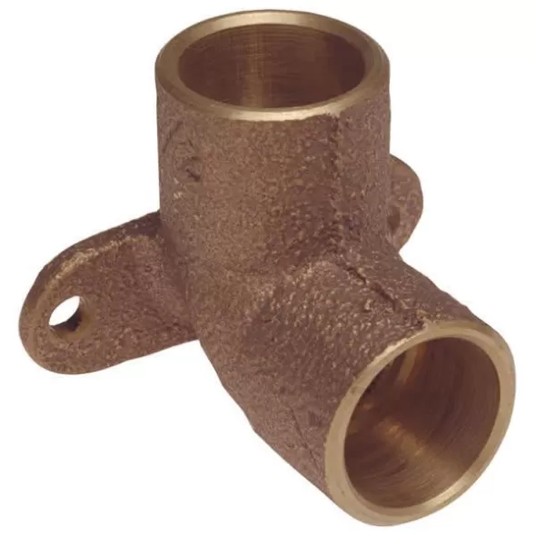3/4" Solder Cup Bronze 90 Degrees 707-5 Series Drop Elbow | SFB90DE007LF