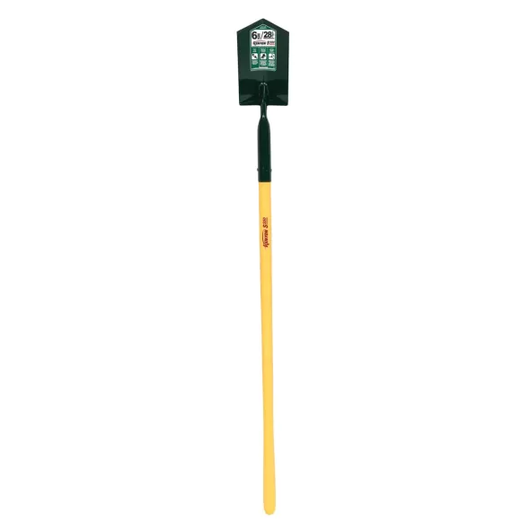 6" Blade Steel 48" Fiberglass Core Handle Trenching/Cleanout Shovel | STR89246