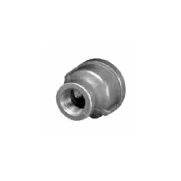 3" x 2-1/2" FNPT Galvanized Malleable Iron Reducing Coupling | TFGBR339