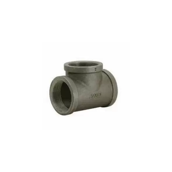 2" x 2" x 1" FNPT Galvanized Malleable Iron Reducing Tee | TFGT249