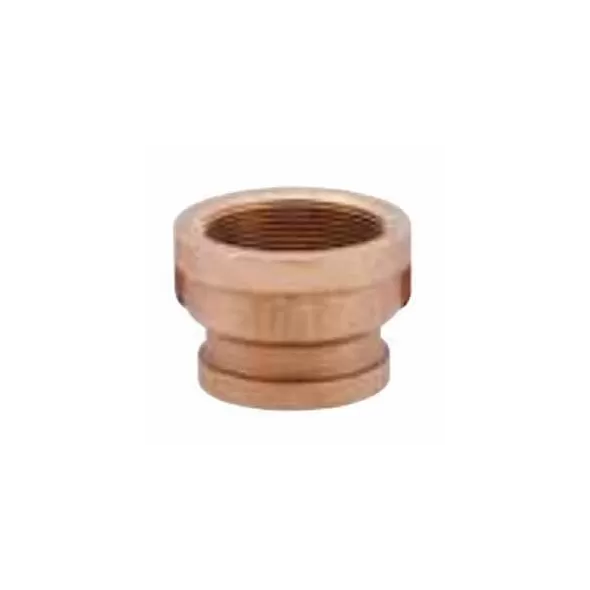1-1/4" x 1/2" FPT Lead-Free Brass Reducing Coupling | TFZBR166