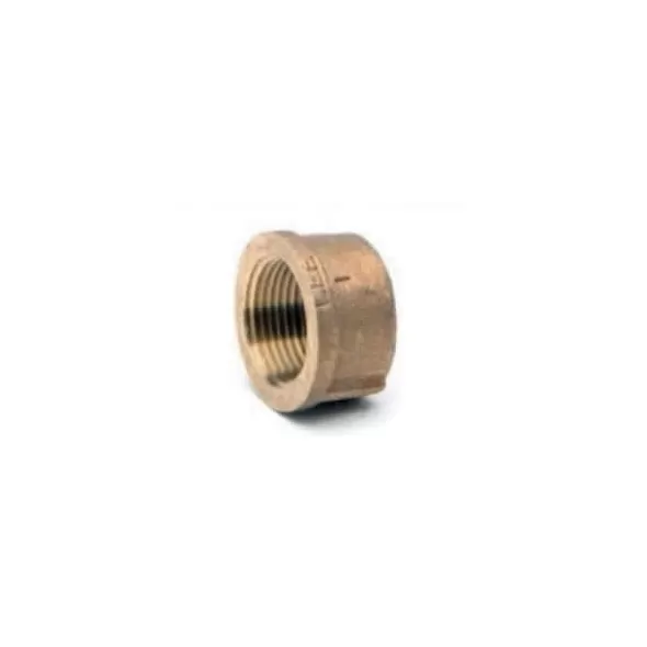 1-1/2" FPT Lead-Free Brass Cap | TFZC015