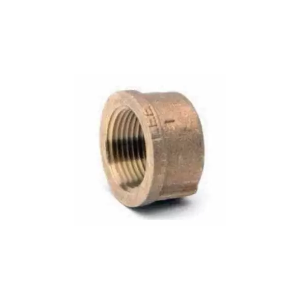 1-1/2" FPT Lead-Free Brass Cap | TFZC015