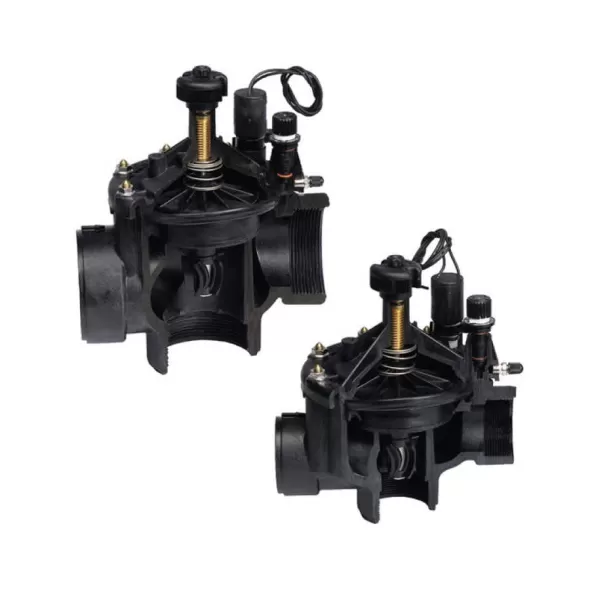 1" FNPT Glass-Filled Nylon 10 - 220 psi P-220 Scrubber Series Heavy-Duty Electric Scrubber Valve | TOLP220S2604