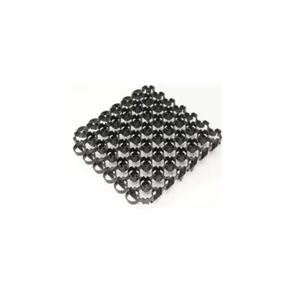 19.7" x 19.7" HDPE Black Bodpave 85 Series Porous Paving Grid | TYP057580