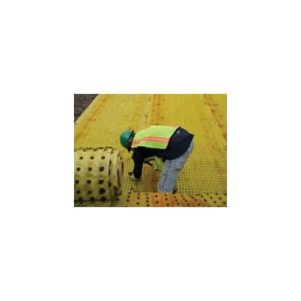 34" x 39" Polypropylene Gray Typar BioBarrier Series Root Fabric | TYP4407004