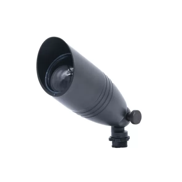 50/35 W Ceramic Bi-Pin LED Weathered Bronze Heavy-Duty Cast Brass Directional Spot Light | ULSDS2800WB