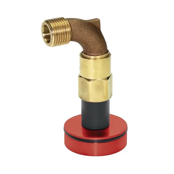 3/4" x 1" MHT x FHT Solid Metal For Toro 1" Inlet Golf Sprinklers Adapter | UNDHNT100S