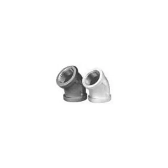3/4" FNPT Galvanized Malleable Iron 45 Degrees Elbow | TFG45F007