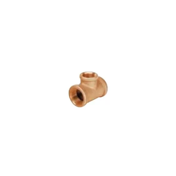 2" x 2" x 3/4" Female Threaded Brass Reducing Tee | TFZT248