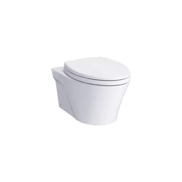 21-1/4" x 15" Vitreous China Cotton White For WT172M In-Wall Tank System Elongated Front AP Series Toilet Bowl | TOTCT426CFG01