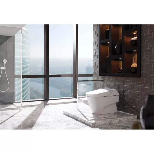 31-7/16" x 17-5/8" x 17-1/4" Vitreous China/Plastic Cotton White NEOREST 700H Series Dual Flush Toilet | TOTMS992CUMFG01