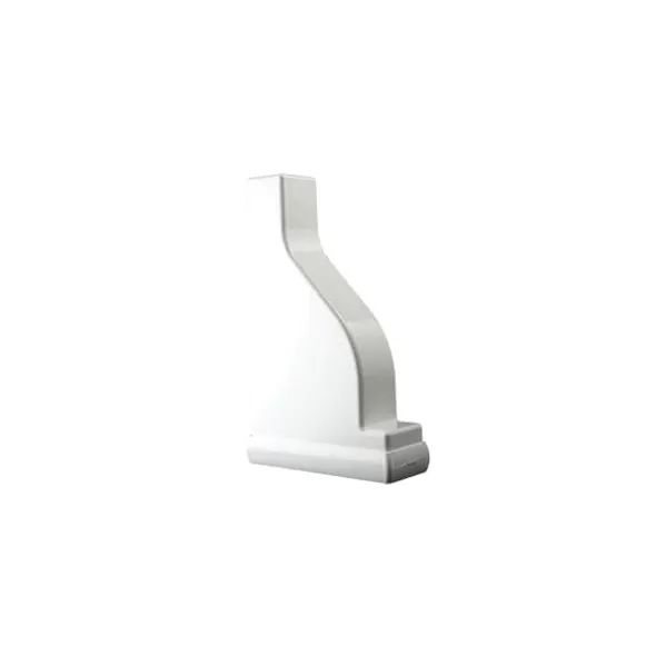 10" Vinyl Almond External End Cap | VCPC26A