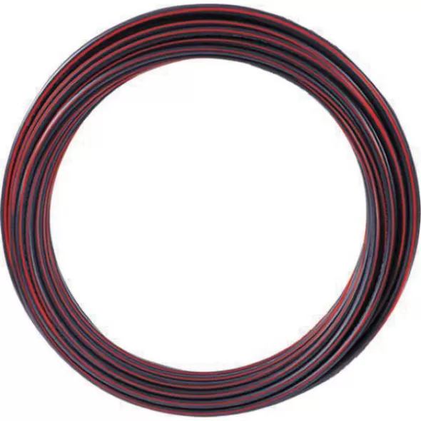 3/4" x 300' Black with Red Stripe Oxygen Barrier Tubing | VGA11457
