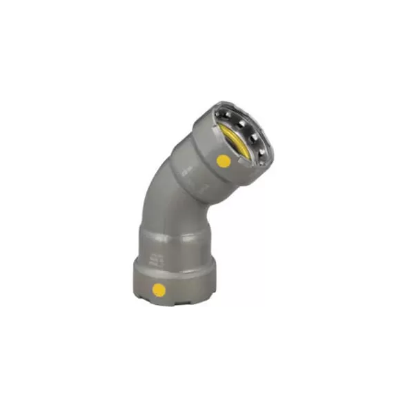 1-1/2" Press Carbon Steel 6626 Series 45 Degrees Elbow | VGA25251
