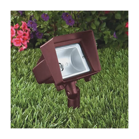20 W Bi-Pin T4 LED Black Die-Cast Copper-Free Aluminum Landscape Series 5103 Model Up and Accent Light | VISGR5103B