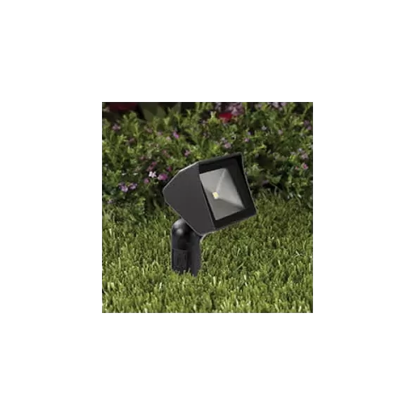 4 W 3000K LED Olde Brass Die-Cast Copper-Free Aluminum Landscape Series 5105 Model Low Voltage Flood Light | VISGR5105BSO4W