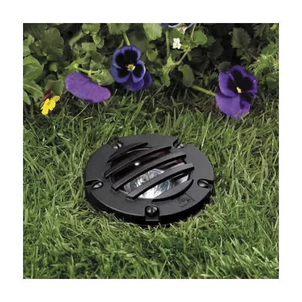 5 W Ceramic MR-16 LED Black Die-Cast Copper-Free Aluminum Landscape Series 5260 Model In-Ground Well Light | VISGW5260B